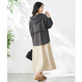 バックフレアシアーパーカー | a.v.v【WOMEN】 | 詳細画像25 