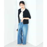 【UVカット/接触冷感】バイカラーハーフスリーブカーディガン | a.v.v【WOMEN】 | 詳細画像12