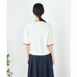 【UVカット/接触冷感】バイカラーハーフスリーブカーディガン | a.v.v【WOMEN】 | 詳細画像16