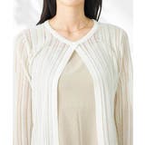 レーシーニットカーディガン | a.v.v【WOMEN】 | 詳細画像9 