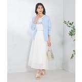 【接触冷感/UVカット/洗える】クルーネック美ラクるサマーカーディガン | a.v.v【WOMEN】 | 詳細画像13 