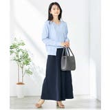 【接触冷感/UVカット/洗える】クルーネック美ラクるサマーカーディガン | a.v.v【WOMEN】 | 詳細画像18 