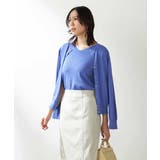 【接触冷感/UVカット/洗える】クルーネック美ラクるサマーカーディガン | a.v.v【WOMEN】 | 詳細画像21 