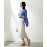 【接触冷感/UVカット/洗える】クルーネック美ラクるサマーカーディガン | a.v.v【WOMEN】 | 詳細画像24 