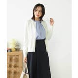 【接触冷感/UVカット/洗える】クルーネック美ラクるサマーカーディガン | a.v.v【WOMEN】 | 詳細画像33 