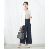 【接触冷感/UVカット/洗える】クルーネック美ラクるサマーカーディガン | a.v.v【WOMEN】 | 詳細画像42 