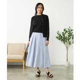 【接触冷感/UVカット/洗える】クルーネック美ラクるサマーカーディガン | a.v.v【WOMEN】 | 詳細画像46 