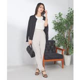 【接触冷感/UVカット/洗える】クルーネック美ラクるサマーカーディガン | a.v.v【WOMEN】 | 詳細画像51 