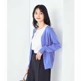 【接触冷感/UVカット/洗える】Vネック美ラクるサマーカーディガン | a.v.v【WOMEN】 | 詳細画像1 