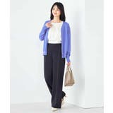 【接触冷感/UVカット/洗える】Vネック美ラクるサマーカーディガン | a.v.v【WOMEN】 | 詳細画像3 