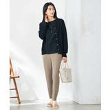 【接触冷感/UVカット/洗える】Vネック美ラクるサマーカーディガン | a.v.v【WOMEN】 | 詳細画像33 