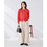 クルーネックサマーカーディガン【洗える/接触冷感/UVカット】 | a.v.v【WOMEN】 | 詳細画像4 