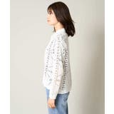 襟付きクロシェ編みカーディガン | a.v.v【WOMEN】 | 詳細画像16 