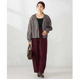 コード刺繍チュールカーディガン | a.v.v【WOMEN】 | 詳細画像4 