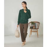 【洗える】クルーネック美ラクるカーディガン | a.v.v【WOMEN】 | 詳細画像27 