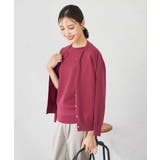 【洗える】クルーネック美ラクるカーディガン | a.v.v【WOMEN】 | 詳細画像3 