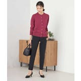 【洗える】クルーネック美ラクるカーディガン | a.v.v【WOMEN】 | 詳細画像8 