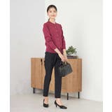 【洗える】クルーネック美ラクるカーディガン | a.v.v【WOMEN】 | 詳細画像9 