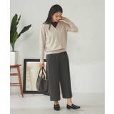 【洗える】Vネック美ラクるカーディガン | a.v.v【WOMEN】 | 詳細画像10 