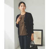 【洗える】Vネック美ラクるカーディガン | a.v.v【WOMEN】 | 詳細画像13 