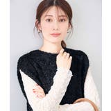 前後2WAY/意匠糸ニットベスト | a.v.v【WOMEN】 | 詳細画像3 