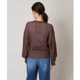 ラメメッシュZIPカーディガン | a.v.v【WOMEN】 | 詳細画像19 