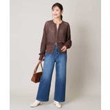 ラメメッシュZIPカーディガン | a.v.v【WOMEN】 | 詳細画像4 