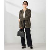 フェレットライクフェザーダブルフェイスカーディガン | a.v.v【WOMEN】 | 詳細画像8 