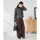 パールボタンツイードニットカーディガン | a.v.v【WOMEN】 | 詳細画像11