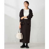 バックフレアダンボールパーカー | a.v.v【WOMEN】 | 詳細画像13 