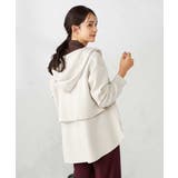 バックフレアダンボールパーカー | a.v.v【WOMEN】 | 詳細画像18 