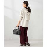 バックフレアダンボールパーカー | a.v.v【WOMEN】 | 詳細画像25 