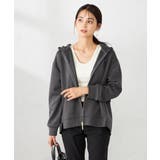 バックフレアダンボールパーカー | a.v.v【WOMEN】 | 詳細画像27 