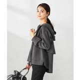 バックフレアダンボールパーカー | a.v.v【WOMEN】 | 詳細画像29 