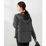 バックフレアダンボールパーカー | a.v.v【WOMEN】 | 詳細画像30 