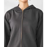 バックフレアダンボールパーカー | a.v.v【WOMEN】 | 詳細画像44 