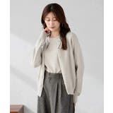 スパンコール混クルーネックカーディガン | a.v.v【WOMEN】 | 詳細画像15 