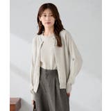 スパンコール混クルーネックカーディガン | a.v.v【WOMEN】 | 詳細画像16 