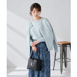 スパンコール混クルーネックカーディガン | a.v.v【WOMEN】 | 詳細画像2 