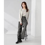 スパンコール混クルーネックカーディガン | a.v.v【WOMEN】 | 詳細画像24 