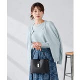 スパンコール混クルーネックカーディガン | a.v.v【WOMEN】 | 詳細画像3 