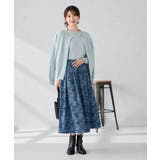 スパンコール混クルーネックカーディガン | a.v.v【WOMEN】 | 詳細画像4 