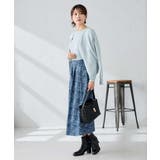 スパンコール混クルーネックカーディガン | a.v.v【WOMEN】 | 詳細画像8 