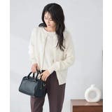 スパンコール混クルーネックカーディガン | a.v.v【WOMEN】 | 詳細画像9 