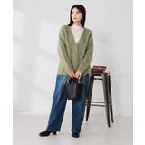 【WEB限定】Vネックシャギーニットカーディガン | a.v.v【WOMEN】 | 詳細画像11 