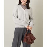 ライトグレー | スチールヤーンヘアリーニット | a.v.v【WOMEN】