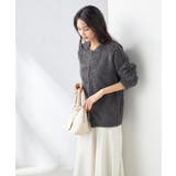 フェザーヤーンクルーネックニットカーディガン | a.v.v【WOMEN】 | 詳細画像20