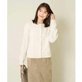 2WAY アラン柄ニットカーディガン | a.v.v【WOMEN】 | 詳細画像18