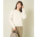 2WAY アラン柄ニットカーディガン | a.v.v【WOMEN】 | 詳細画像20