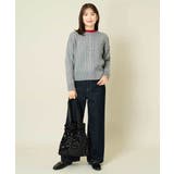 2WAY アラン柄ニットカーディガン | a.v.v【WOMEN】 | 詳細画像36